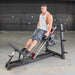 Muscle D Fitness Power Leverage V2  Hack Squat / Calf Raise - Muscle D Fitness — full setup angle