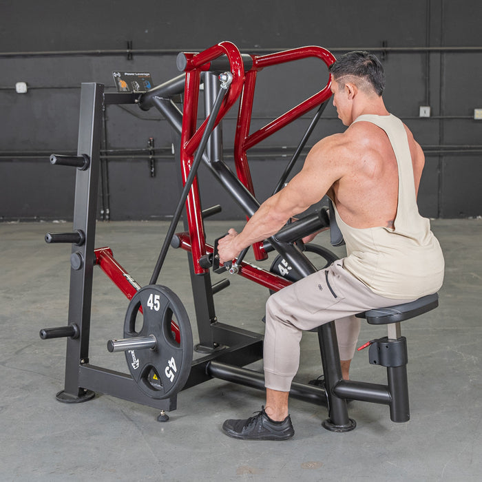 Muscle D Fitness Power Leverage V2 Iso-Lateral Low Row — side profile