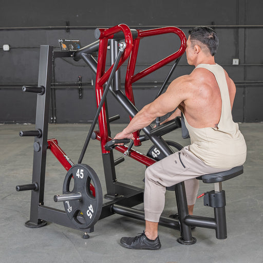 Muscle D Fitness Power Leverage V2 Iso-Lateral Low Row — weight load capacity