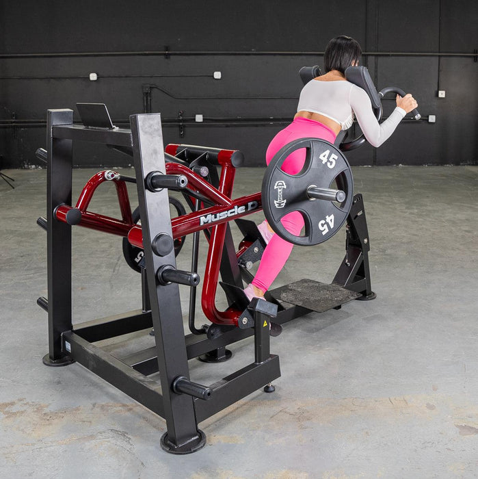 Muscle D Fitness Power Leverage V2  Iso Lateral Sprint Trainer — adjustment mechanism