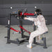 Muscle D Fitness Power Leverage V2 Lateral Raise — close-up detail