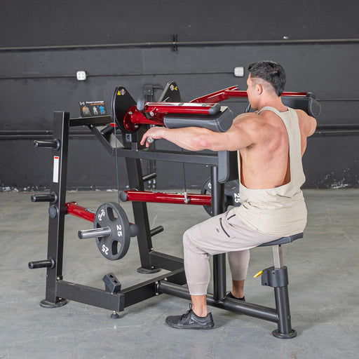Muscle D Fitness Power Leverage V2 Lateral Raise — front view