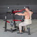 Muscle D Fitness Power Leverage V2 Lateral Raise — front view