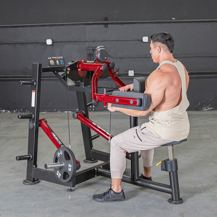 Muscle D Fitness Power Leverage V2 Lateral Raise — grip and contact surface
