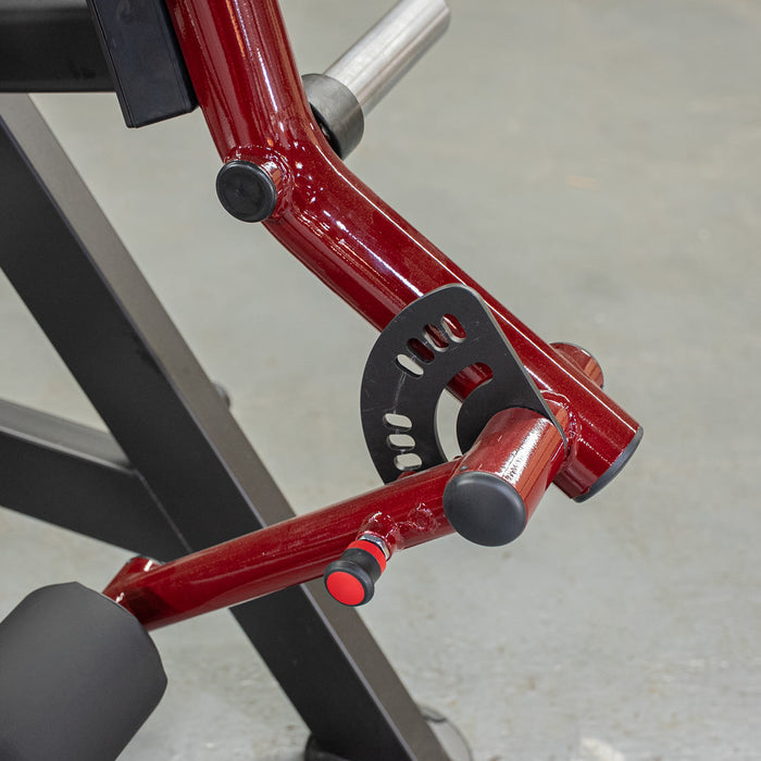 Muscle D Fitness Power Leverage V2 Reverse Hyper — side profile