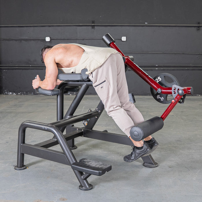 Muscle D Fitness Power Leverage V2 Reverse Hyper — grip and contact surface