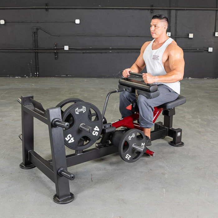 Muscle D Fitness Power Leverage V2  Seated Calf / Tib - Muscle D Fitness — weight load capacity