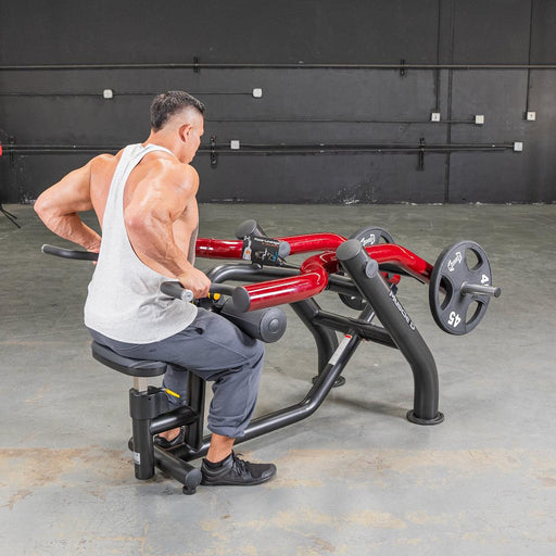 Muscle D Fitness Power Leverage V2 Seated Dip / Triceps Press — front view