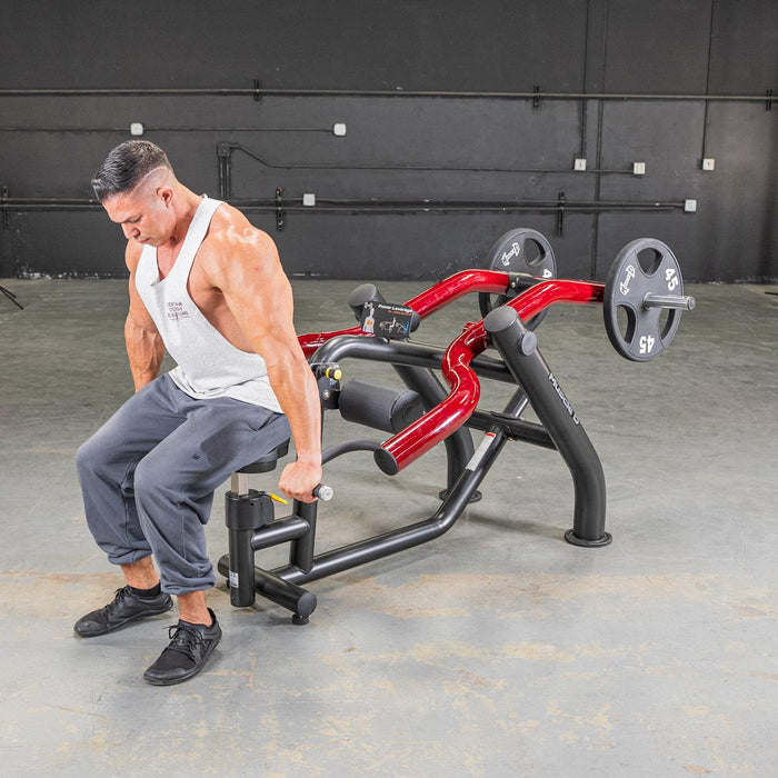 Muscle D Fitness Power Leverage V2 Seated Dip / Triceps Press — side profile