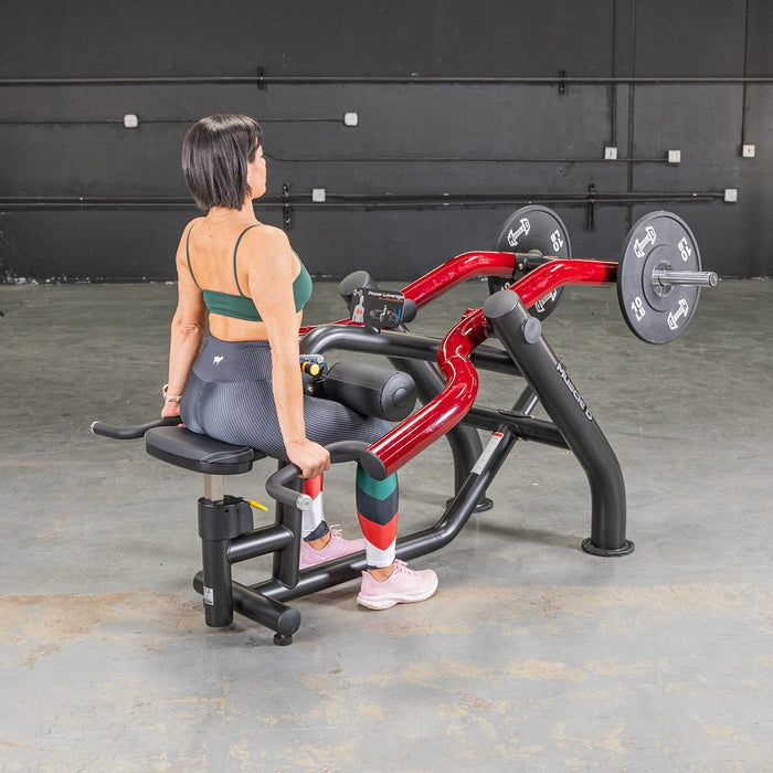 Muscle D Fitness Power Leverage V2 Seated Dip / Triceps Press — close-up detail