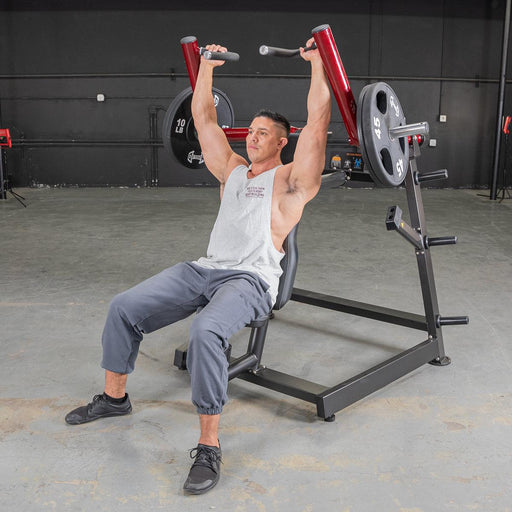 Muscle D Fitness Power Leverage V2 Shoulder Press — weight load capacity
