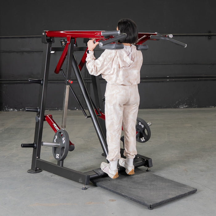 Muscle D Fitness Power Leverage V2 Viking Press / Calf — grip and contact surface