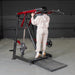 Muscle D Fitness Power Leverage V2 Viking Press / Calf — full setup angle