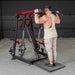 Muscle D Fitness Power Leverage V2 Viking Press / Calf — front view