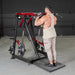 Muscle D Fitness Power Leverage V2 Viking Press / Calf — adjustment mechanism