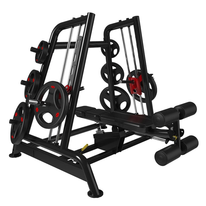 Muscle D Fitness Power Leverage V2 Flat  / Decline Convergent Bench