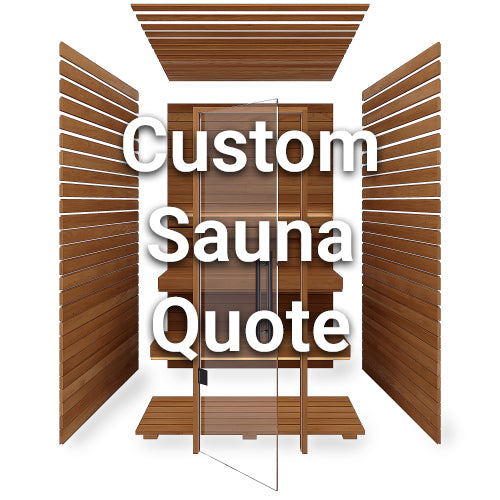 SAUNALIFE CUSTOM SAUNA QUOTE FORM STARTING AT: $5374.57