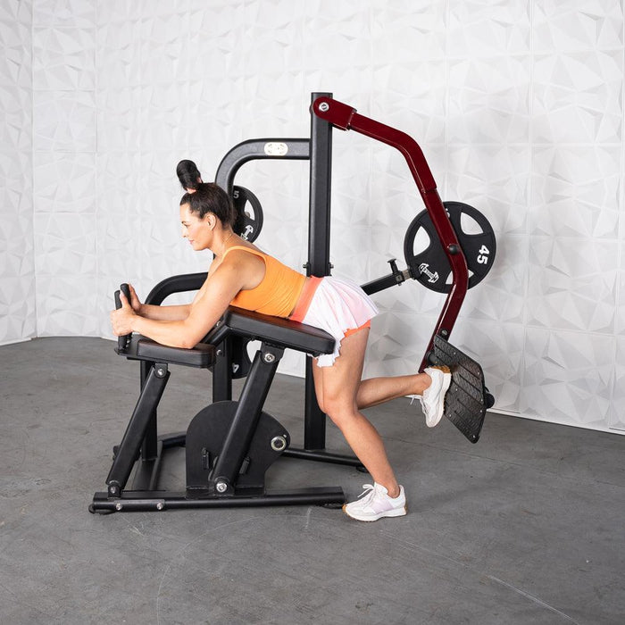 Muscle D Fitness Pro Strength Booty Shaper - Adjustable, Plate Loaded, Glute Kick