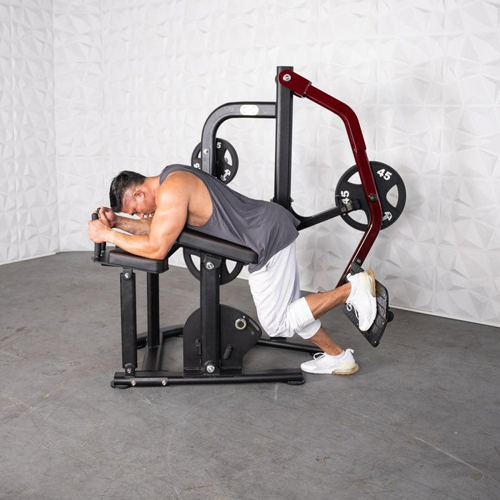 Muscle D Fitness Pro Strength Booty Shaper - Adjustable, Plate Loaded, Glute Kick