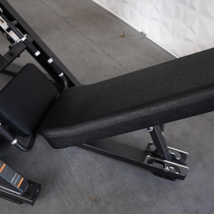 Muscle D Fitness Pro Strength Dual Leg Press - Plate Loaded - Iso-Lateral - 45-Degree