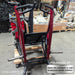 Muscle D Fitness Pro Strength Seated Row - Commercial Grade - Plate Loaded - Iso-Lateral Training — full setup angle