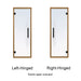 PROSAUNAS Clear Glass Sauna Door 24x73 Prehung Clear Glass - 128156 - image 3