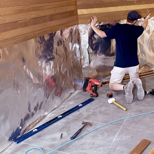 PROSAUNAS Vapor Barrier Vapor Barrier Foil, 48x322 - image 3