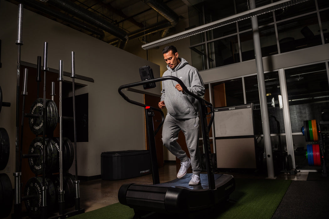Grit Runner Elite non-motorized treadmill in use