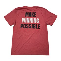 Trigon Sports Make Winning Possible Red Shirt - 3