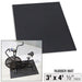 Body Solid 4' x 3' Rubber Mat Half Inch Thick RFM1/2BLK3 front view