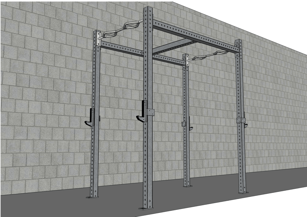 TGrip Commercial 4' Wide Functional Training Rig Kit – 3×3 Steel