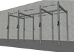 TGrip Commercial 14' Functional Training Rig – 3×3 Steel Multi-Grip Pull-Up