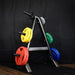 Muscle D Fitness RUBBER COATED COLORED OLYMPIC PLATES: Rubber Plates, per Pair - Muscle D Fitness -... — weight load capacity