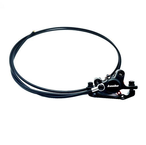 Kaabo USA Electric Scooter Full Hydraulic Oil Brake Caliper for Kaabo Warrior X Plus — front with headlight