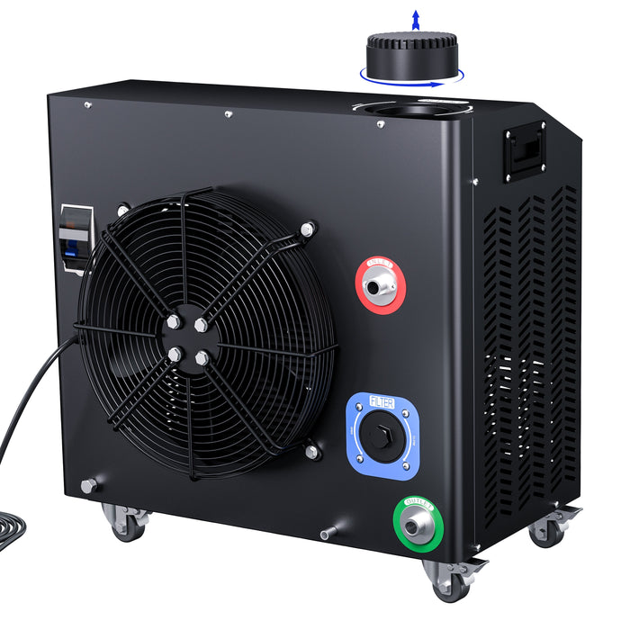 0.8 HP plunge chiller rear filter housing