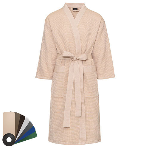 Rento Kenno Bath Robe S/M Bath Robe, Cotton/Polyester, S/M