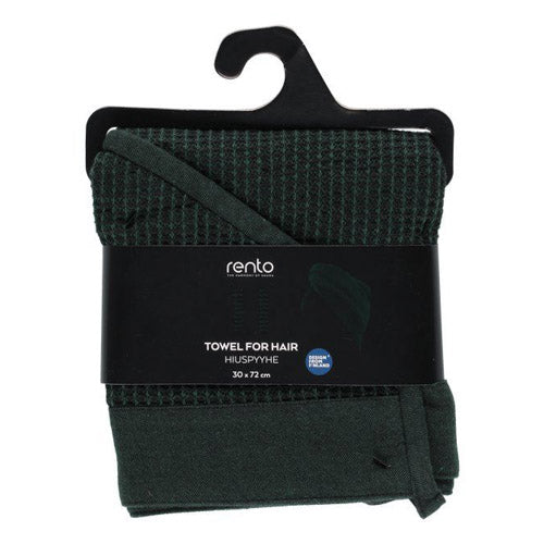 Rento Kenno Hair Towel Hair Towel, Coconut Shell Button - image 14
