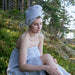 Rento Kenno Hair Towel Hair Towel, Coconut Shell Button - image 12