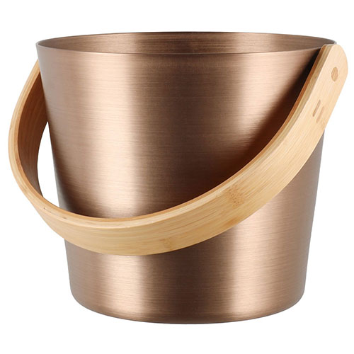 Rento Curved Handle Sauna Bucket Sauna Bucket - image 2