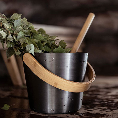 Rento Curved Handle Sauna Bucket Sauna Bucket - image 15
