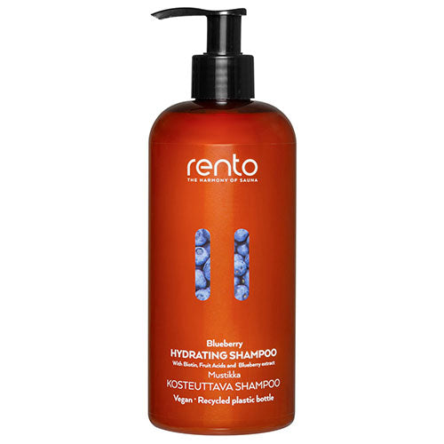 Rento Hydrating Shampoo Shampoo, Hydrating, 400mL, Blueberry