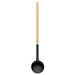 Rento Long Ladle Sauna Ladle, Large Aluminum Scoop, Long Bamboo Handle - image 2