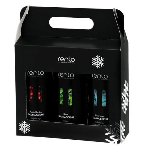 Rento Gift Set - Sauna Scent Gift Set, Sauna Scent 3 x 400mL