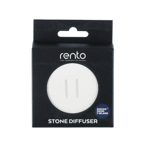 Rento Stone Diffuser Stone Aroma Diffuser with Bamboo Tray, White - image 6