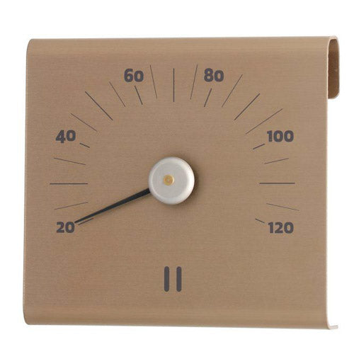 Rento Thermometer Sauna, Thermometer, Celsius, Square, Aluminum - image 6