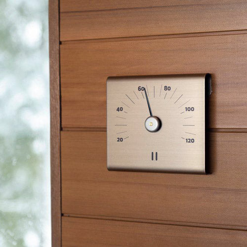 Rento Thermometer Sauna, Thermometer, Celsius, Square, Aluminum - image 5