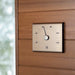 Rento Thermometer Sauna, Thermometer, Celsius, Square, Aluminum - image 5