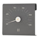 Rento Thermometer Sauna, Thermometer, Celsius, Square, Aluminum - image 8