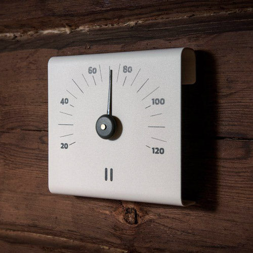 Rento Thermometer Sauna, Thermometer, Celsius, Square, Aluminum - image 10