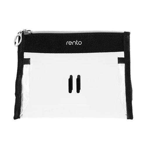 Rento Travel Pouch Sauna Travel Cosmetics Pouch, Transparent